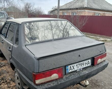 Серый ВАЗ 21099, объемом двигателя 1.5 л и пробегом 333 тыс. км за 565 $, фото 1 на Automoto.ua