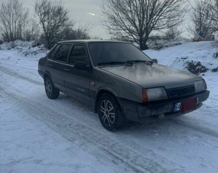 Серый ВАЗ 21099, объемом двигателя 1.5 л и пробегом 252 тыс. км за 1800 $, фото 1 на Automoto.ua