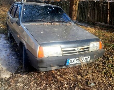 Сірий ВАЗ 21099, об'ємом двигуна 1.5 л та пробігом 37 тис. км за 999 $, фото 1 на Automoto.ua