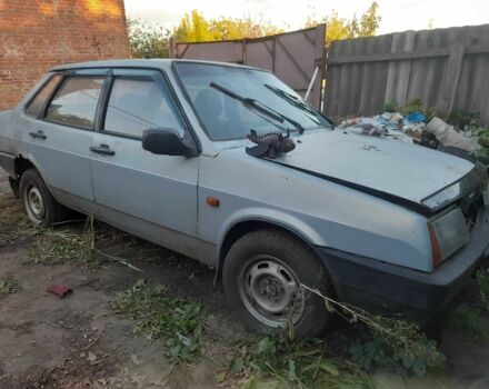 Сірий ВАЗ 21099, об'ємом двигуна 1.5 л та пробігом 54 тис. км за 500 $, фото 1 на Automoto.ua