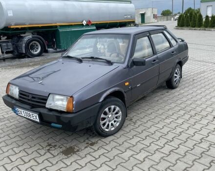 Серый ВАЗ 21099, объемом двигателя 1.5 л и пробегом 370 тыс. км за 1200 $, фото 1 на Automoto.ua
