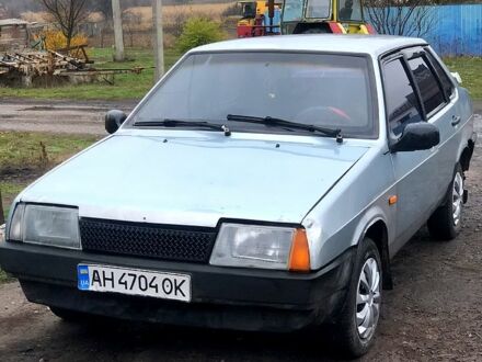 Серый ВАЗ 21099, объемом двигателя 1.5 л и пробегом 150 тыс. км за 800 $, фото 1 на Automoto.ua