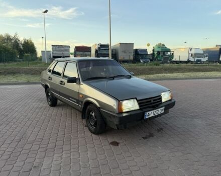 Серый ВАЗ 21099, объемом двигателя 1.5 л и пробегом 200 тыс. км за 1200 $, фото 1 на Automoto.ua