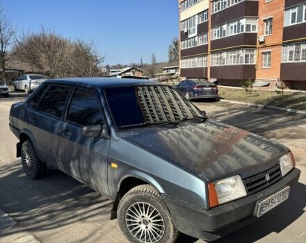 Серый ВАЗ 21099, объемом двигателя 1.5 л и пробегом 260 тыс. км за 1400 $, фото 1 на Automoto.ua