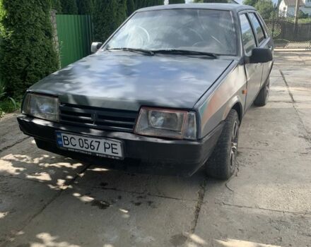 Серый ВАЗ 21099, объемом двигателя 1.5 л и пробегом 777 тыс. км за 400 $, фото 1 на Automoto.ua