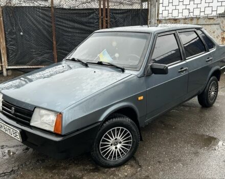 Серый ВАЗ 21099, объемом двигателя 1.5 л и пробегом 277 тыс. км за 1600 $, фото 1 на Automoto.ua