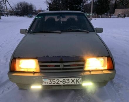 Серый ВАЗ 21099, объемом двигателя 0 л и пробегом 200 тыс. км за 581 $, фото 1 на Automoto.ua