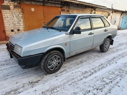 Серый ВАЗ 21099, объемом двигателя 1 л и пробегом 179 тыс. км за 1507 $, фото 1 на Automoto.ua
