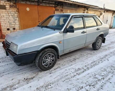 Серый ВАЗ 21099, объемом двигателя 1 л и пробегом 179 тыс. км за 1507 $, фото 1 на Automoto.ua