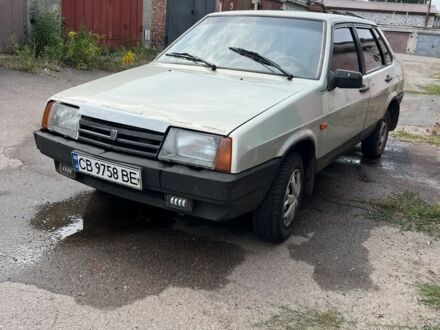 Сірий ВАЗ 21099, об'ємом двигуна 1.5 л та пробігом 200 тис. км за 1299 $, фото 1 на Automoto.ua