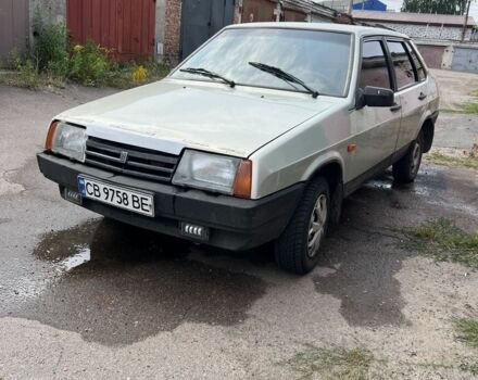 Сірий ВАЗ 21099, об'ємом двигуна 1.5 л та пробігом 200 тис. км за 1299 $, фото 1 на Automoto.ua