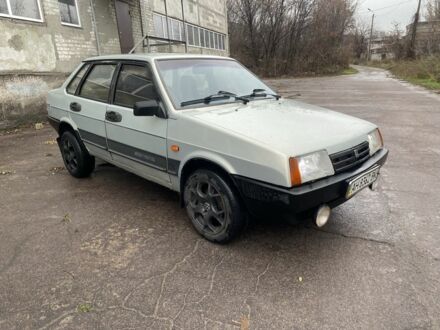 Серый ВАЗ 21099, объемом двигателя 1.5 л и пробегом 259 тыс. км за 1300 $, фото 1 на Automoto.ua