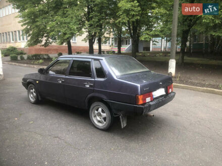 Сірий ВАЗ 21099, об'ємом двигуна 1.5 л та пробігом 102 тис. км за 1600 $, фото 1 на Automoto.ua