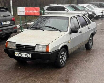 Серый ВАЗ 21099, объемом двигателя 1.6 л и пробегом 250 тыс. км за 500 $, фото 1 на Automoto.ua