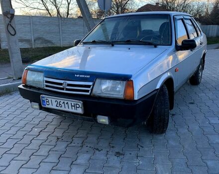 Сірий ВАЗ 21099, об'ємом двигуна 1.5 л та пробігом 200 тис. км за 1100 $, фото 1 на Automoto.ua