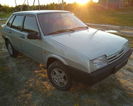 Серый ВАЗ 21099, объемом двигателя 1.5 л и пробегом 200 тыс. км за 1350 $, фото 1 на Automoto.ua