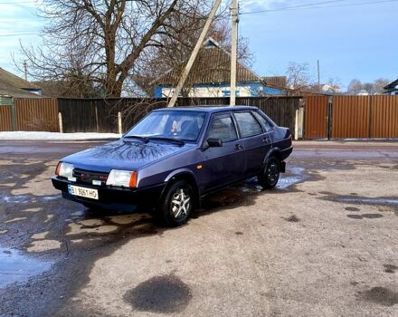Сірий ВАЗ 21099, об'ємом двигуна 1.5 л та пробігом 200 тис. км за 2000 $, фото 1 на Automoto.ua