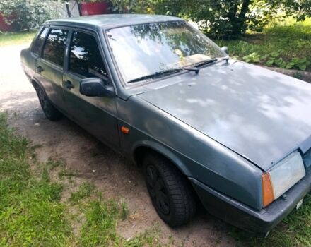 Серый ВАЗ 21099, объемом двигателя 1 л и пробегом 58 тыс. км за 677 $, фото 1 на Automoto.ua