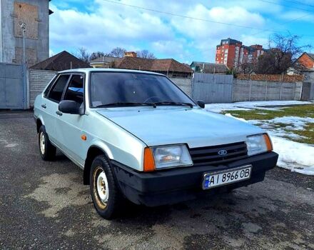 Сірий ВАЗ 21099, об'ємом двигуна 1.5 л та пробігом 215 тис. км за 1350 $, фото 1 на Automoto.ua