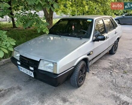 Серый ВАЗ 21099, объемом двигателя 1.6 л и пробегом 330 тыс. км за 970 $, фото 1 на Automoto.ua