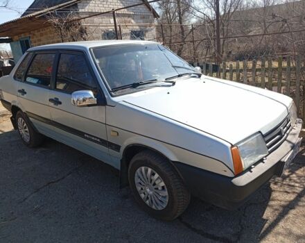 Серый ВАЗ 21099, объемом двигателя 1.5 л и пробегом 145 тыс. км за 1600 $, фото 1 на Automoto.ua