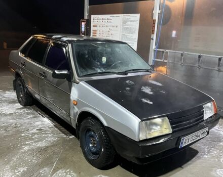 Серый ВАЗ 21099, объемом двигателя 1.5 л и пробегом 290 тыс. км за 846 $, фото 1 на Automoto.ua