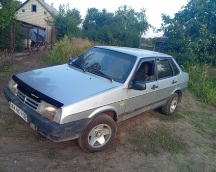 Серый ВАЗ 21099, объемом двигателя 5 л и пробегом 200 тыс. км за 699 $, фото 1 на Automoto.ua