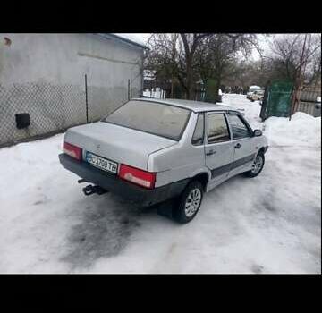 Серый ВАЗ 21099, объемом двигателя 1.5 л и пробегом 200 тыс. км за 1200 $, фото 1 на Automoto.ua