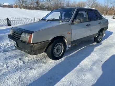 Сірий ВАЗ 21099, об'ємом двигуна 1.5 л та пробігом 200 тис. км за 650 $, фото 1 на Automoto.ua