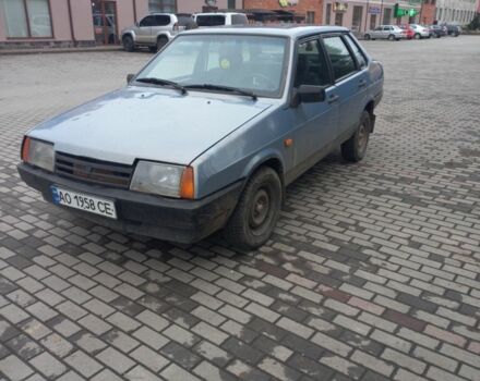 Сірий ВАЗ 21099, об'ємом двигуна 1.5 л та пробігом 100 тис. км за 628 $, фото 1 на Automoto.ua