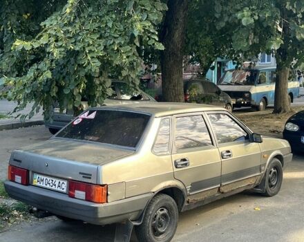 Сірий ВАЗ 21099, об'ємом двигуна 1.5 л та пробігом 146 тис. км за 450 $, фото 1 на Automoto.ua