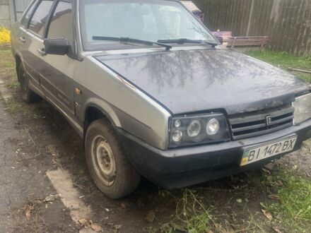 Сірий ВАЗ 21099, об'ємом двигуна 1.5 л та пробігом 250 тис. км за 499 $, фото 1 на Automoto.ua