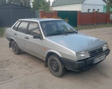 Сірий ВАЗ 21099, об'ємом двигуна 1.5 л та пробігом 111 тис. км за 1000 $, фото 1 на Automoto.ua