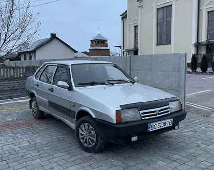 Серый ВАЗ 21099, объемом двигателя 1.5 л и пробегом 200 тыс. км за 799 $, фото 1 на Automoto.ua