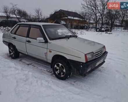 Сірий ВАЗ 21099, об'ємом двигуна 1.5 л та пробігом 220 тис. км за 850 $, фото 1 на Automoto.ua