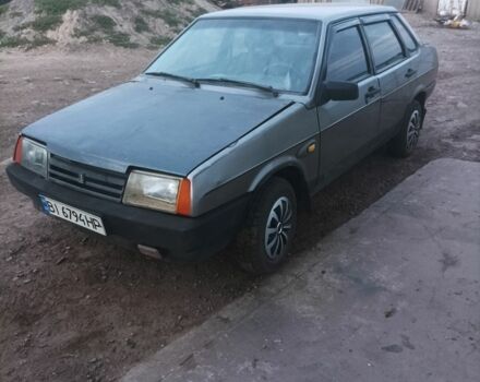 Сірий ВАЗ 21099, об'ємом двигуна 1.5 л та пробігом 300 тис. км за 627 $, фото 1 на Automoto.ua