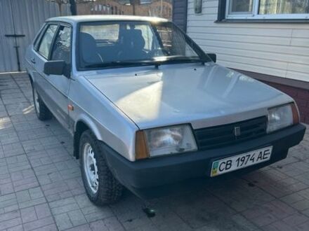 Серый ВАЗ 21099, объемом двигателя 1.5 л и пробегом 200 тыс. км за 1600 $, фото 1 на Automoto.ua
