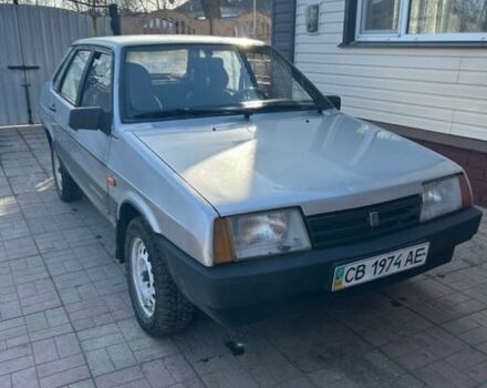 Серый ВАЗ 21099, объемом двигателя 1.5 л и пробегом 200 тыс. км за 1600 $, фото 1 на Automoto.ua