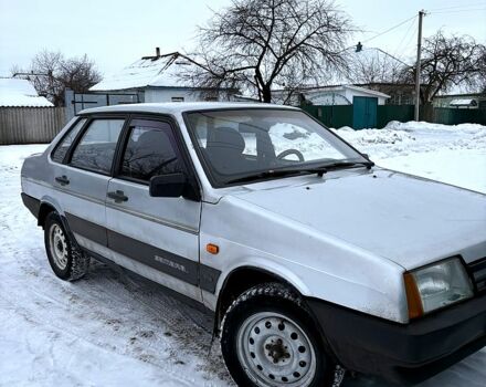 Серый ВАЗ 21099, объемом двигателя 1.4 л и пробегом 270 тыс. км за 1200 $, фото 1 на Automoto.ua