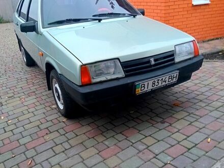 Серый ВАЗ 21099, объемом двигателя 1.5 л и пробегом 190 тыс. км за 1550 $, фото 1 на Automoto.ua