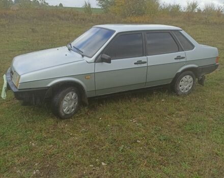 Серый ВАЗ 21099, объемом двигателя 2 л и пробегом 287 тыс. км за 1200 $, фото 1 на Automoto.ua