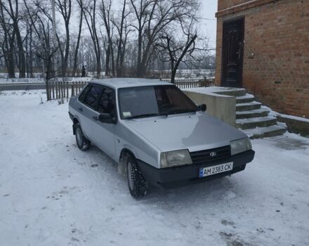 Сірий ВАЗ 21099, об'ємом двигуна 1.5 л та пробігом 8 тис. км за 2200 $, фото 1 на Automoto.ua