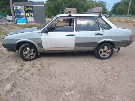 Сірий ВАЗ 21099, об'ємом двигуна 1.5 л та пробігом 100 тис. км за 714 $, фото 1 на Automoto.ua