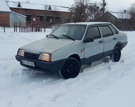 Сірий ВАЗ 21099, об'ємом двигуна 1.5 л та пробігом 129 тис. км за 570 $, фото 1 на Automoto.ua