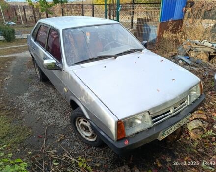 Сірий ВАЗ 21099, об'ємом двигуна 1.5 л та пробігом 275 тис. км за 1314 $, фото 1 на Automoto.ua