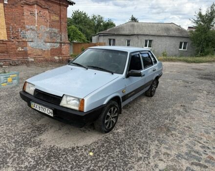 Серый ВАЗ 21099, объемом двигателя 1.5 л и пробегом 200 тыс. км за 1150 $, фото 1 на Automoto.ua
