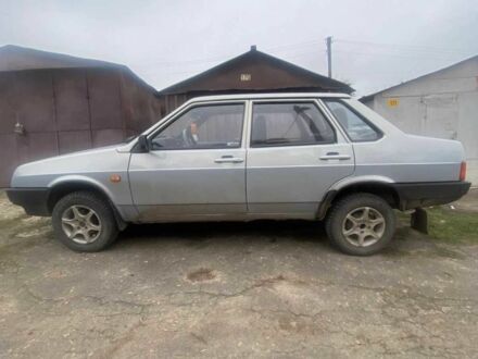 Серый ВАЗ 21099, объемом двигателя 1.5 л и пробегом 140 тыс. км за 1200 $, фото 1 на Automoto.ua