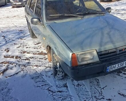 Серый ВАЗ 21099, объемом двигателя 1.5 л и пробегом 230 тыс. км за 1500 $, фото 1 на Automoto.ua