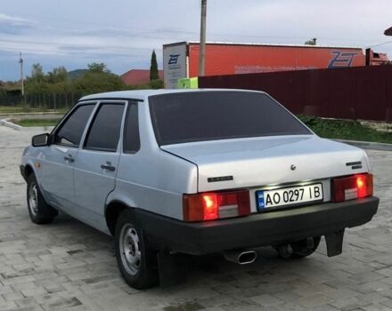 Сірий ВАЗ 21099, об'ємом двигуна 1.5 л та пробігом 200 тис. км за 1550 $, фото 1 на Automoto.ua