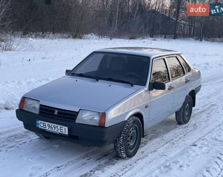 Серый ВАЗ 21099, объемом двигателя 1.5 л и пробегом 220 тыс. км за 1999 $, фото 1 на Automoto.ua